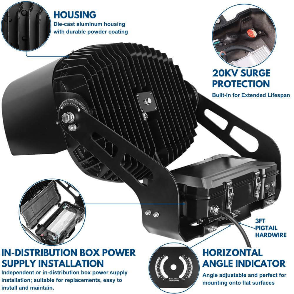 Konlite VEGA Premium LED Stadium Light product details