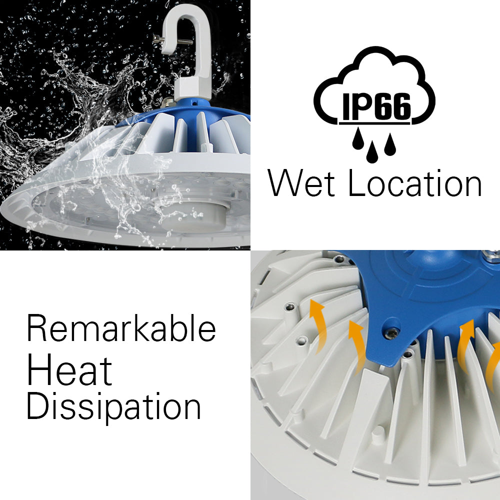highbay rated IP66 with great heat dissipation