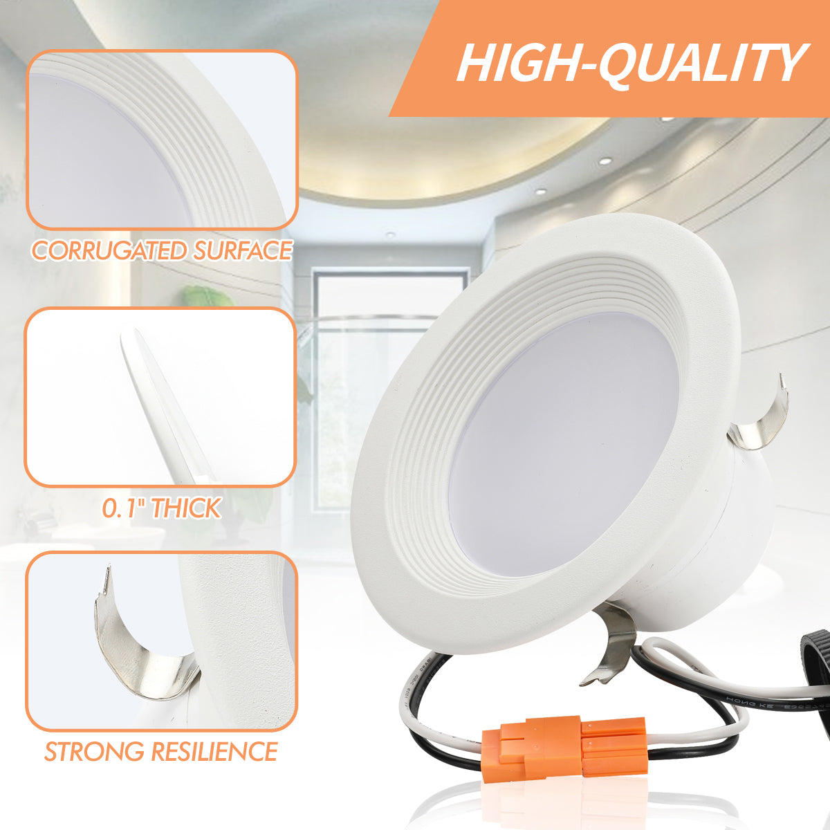 high quality MW Lighting - LED 4" Downlight