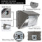 Konlite LED Wall Pack Light With Photocell - 100W details