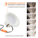 dimmable bulb and compatible with electronic led dimmers
