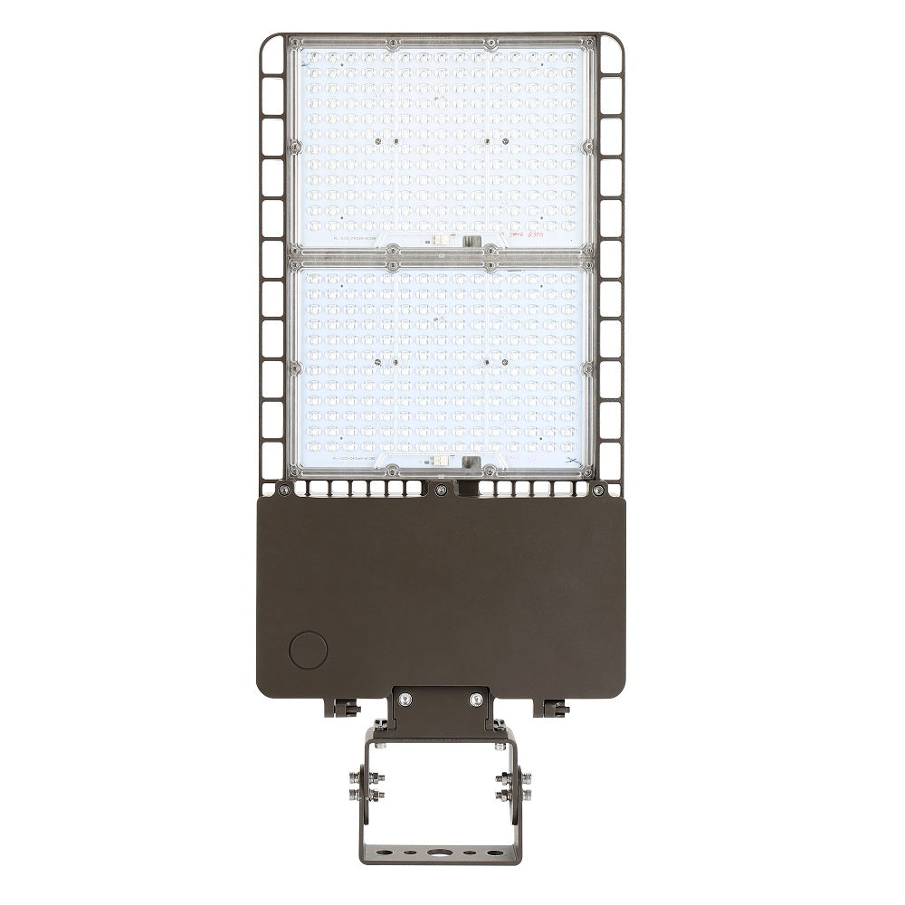 300W yoke trunnion mount led flood light with type III optical lens