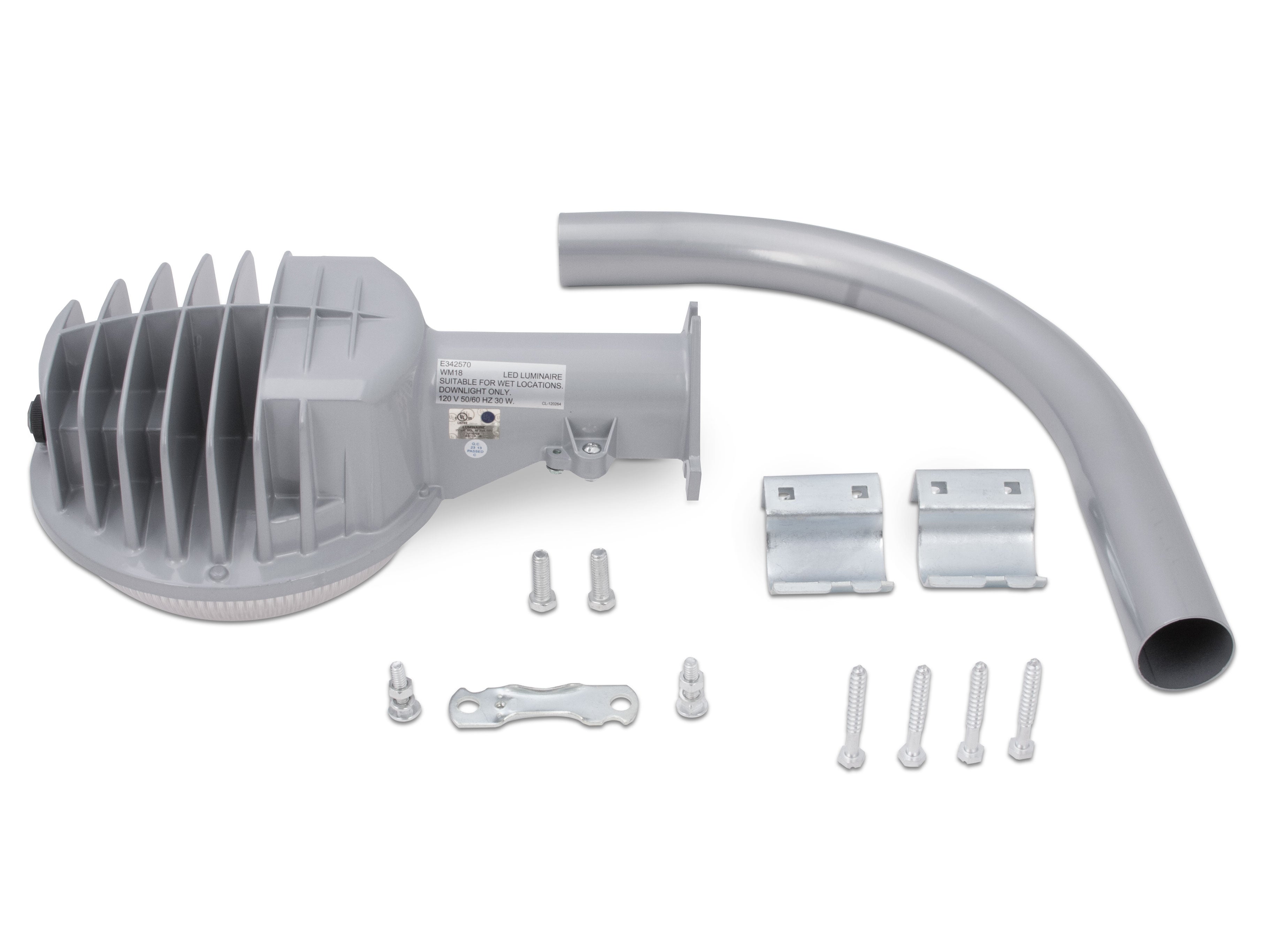 Howard Lighting LED Barn Light With Photocell - 30W - all parts of the lights