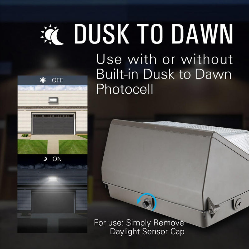 Dusk To Dawn LED Wall Pack