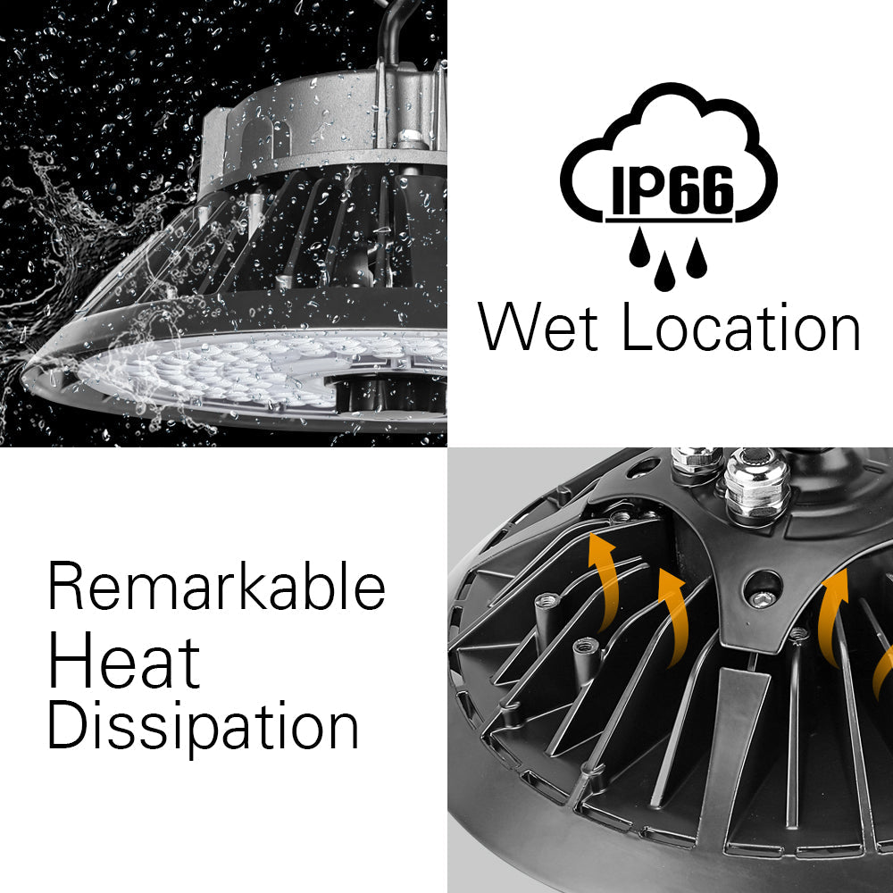 IP66 LED Highbay light suitable for wet location