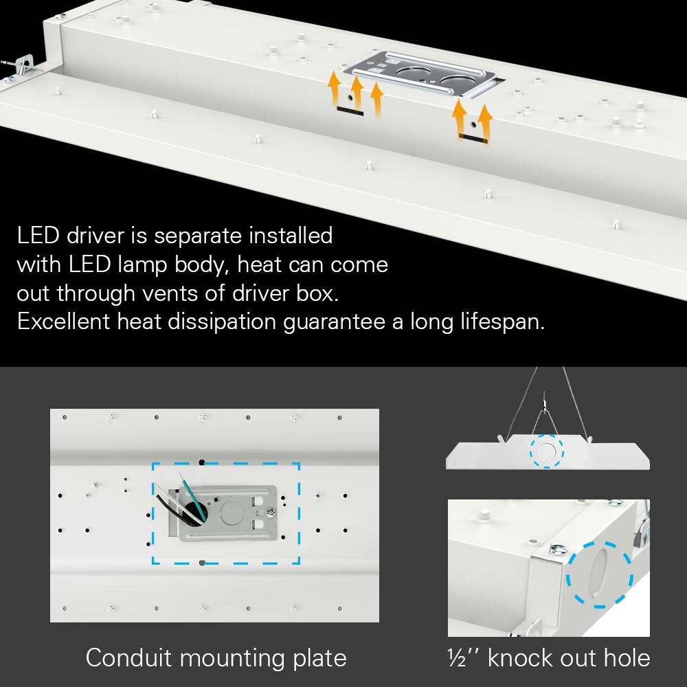 konlite LED Linear highbay mounting details