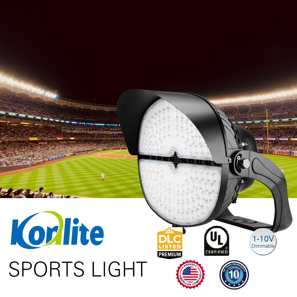 10 years warranty dlc premium ul certified led sports light