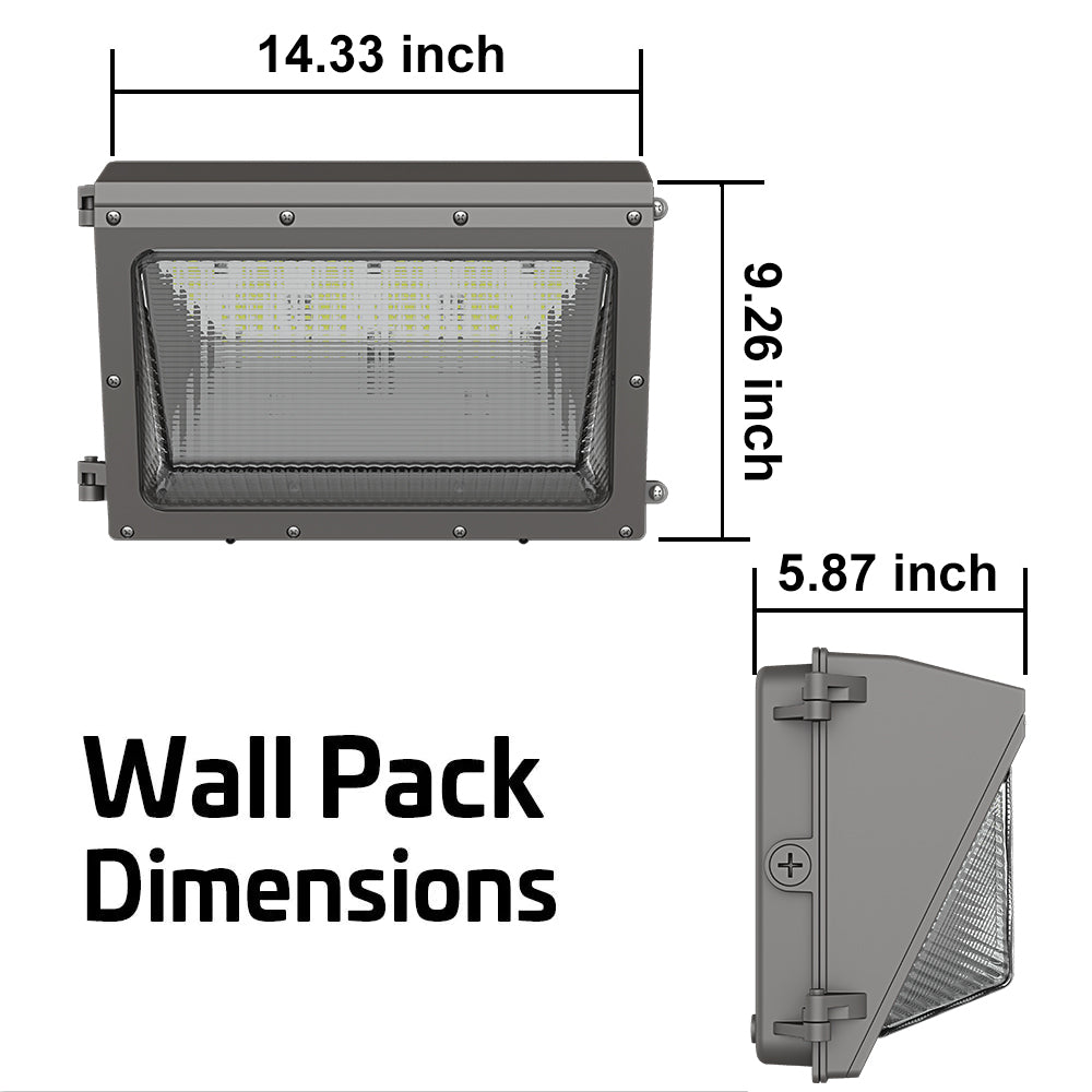 LED Wall Pack light with Photocell