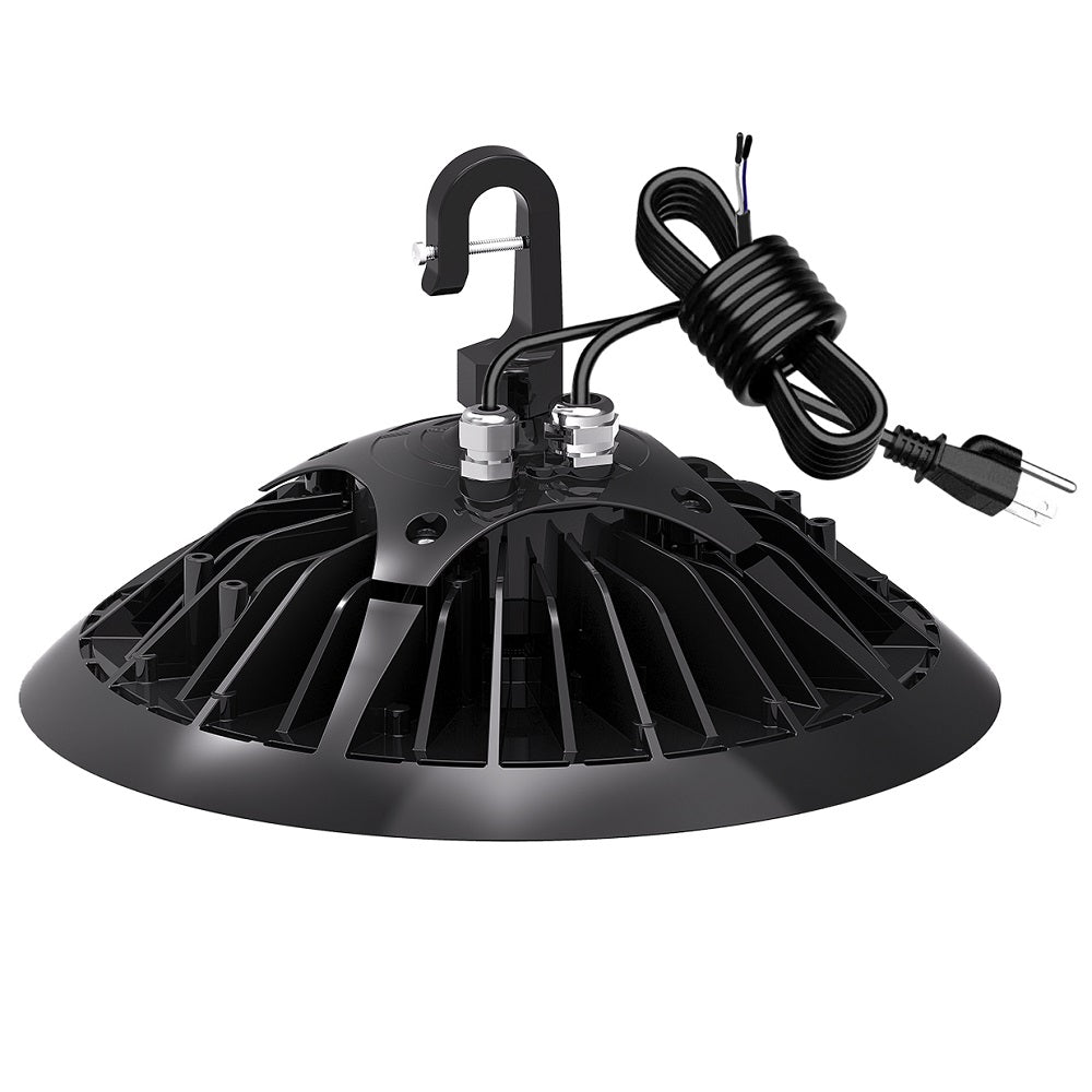 200W UFO light with 8ft wire lead and plug