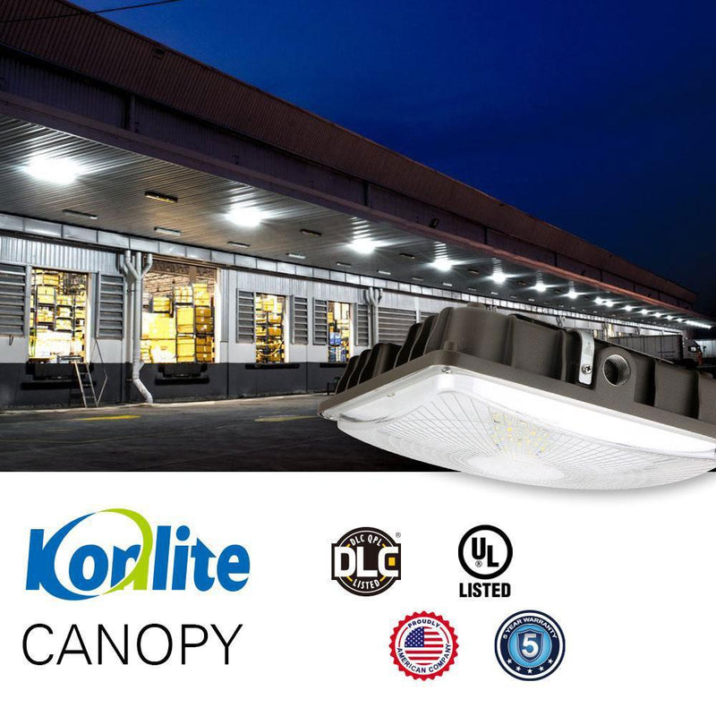 Upgrade your traditional Surface Mount lights to LED Canopies and Save