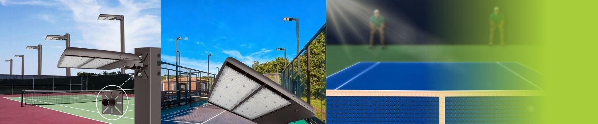 Outdoor Tennis Court Lights