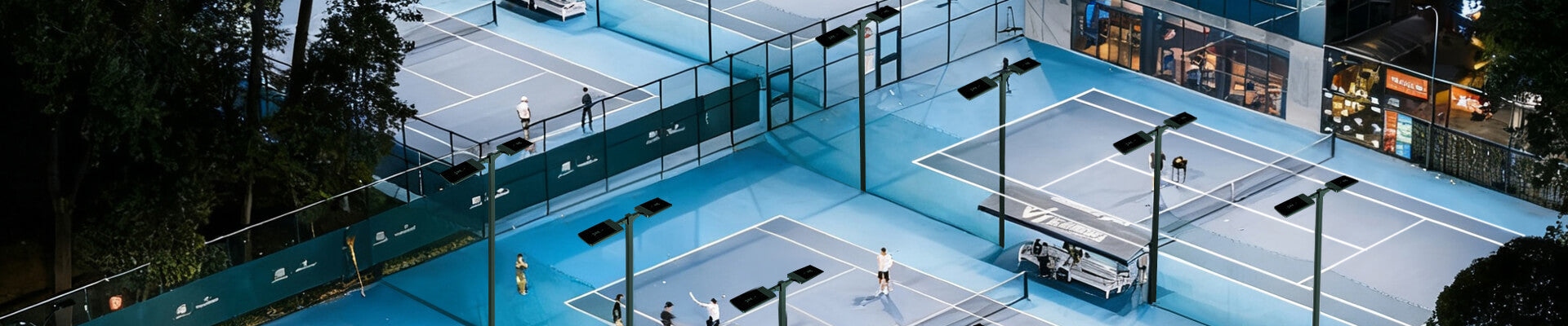 Outdoor Tennis and Pickleball Court LED Lighting