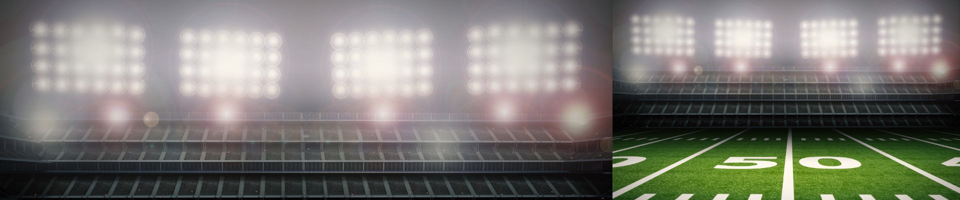 LED Football field lights - Stadium lighting