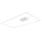 Konlite LED Frame light fixture on a white background