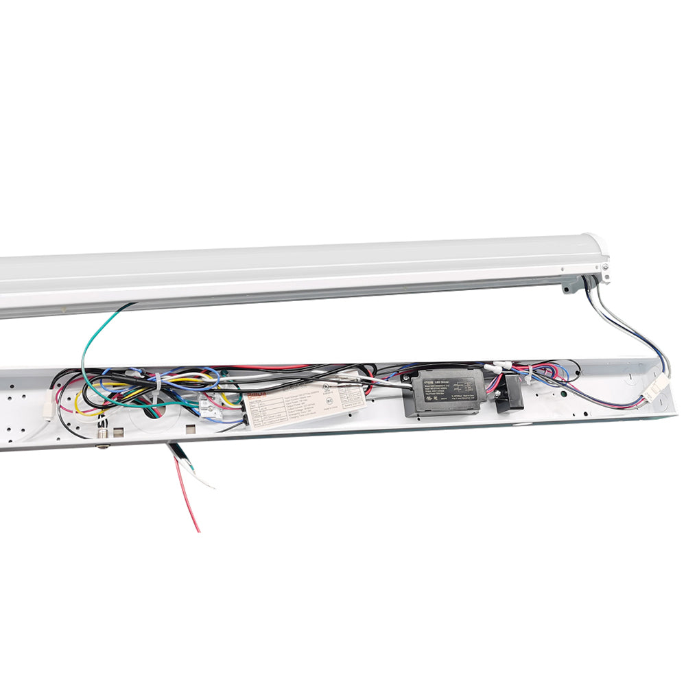 Inside of 4ft Linear LED Strip Fixture