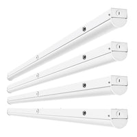 8 Ft LED Strip Light Fixtures With 8W Emergency Battery