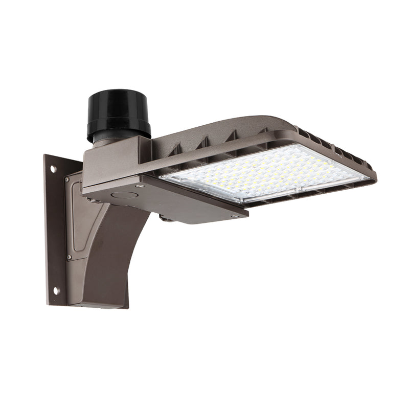 Konlite LED Outdoor Area Light - 70W - Type III - 120-277V - 9600 Lumens - 5000K - 200W Equal