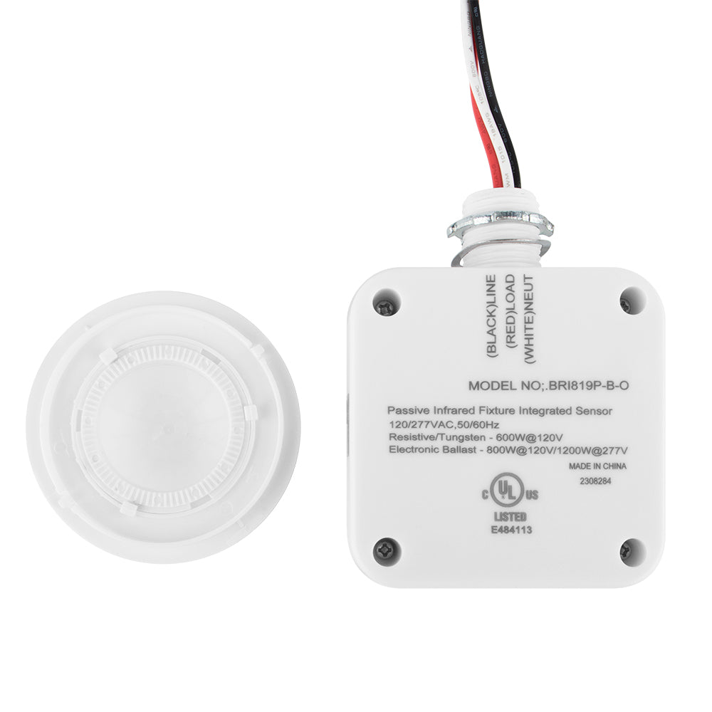 Back of High bay Motion Sensor