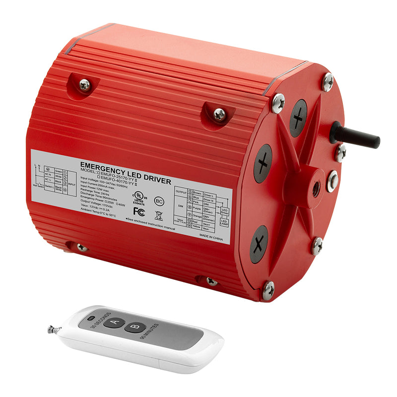 Emergency Battery Backup - LED Bay Light