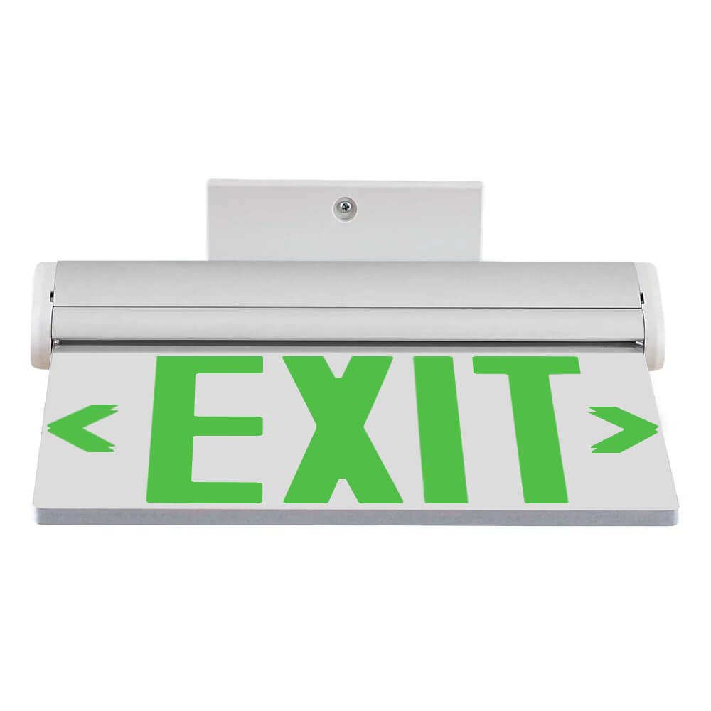 LED Edge-Lit Exit Sign | Red Letter | 2.5W | 120-277V