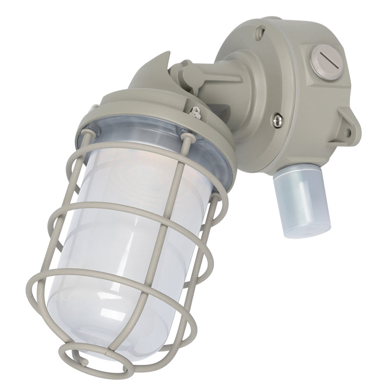Konlite Vapor Tight LED Light Fixture with a photocell