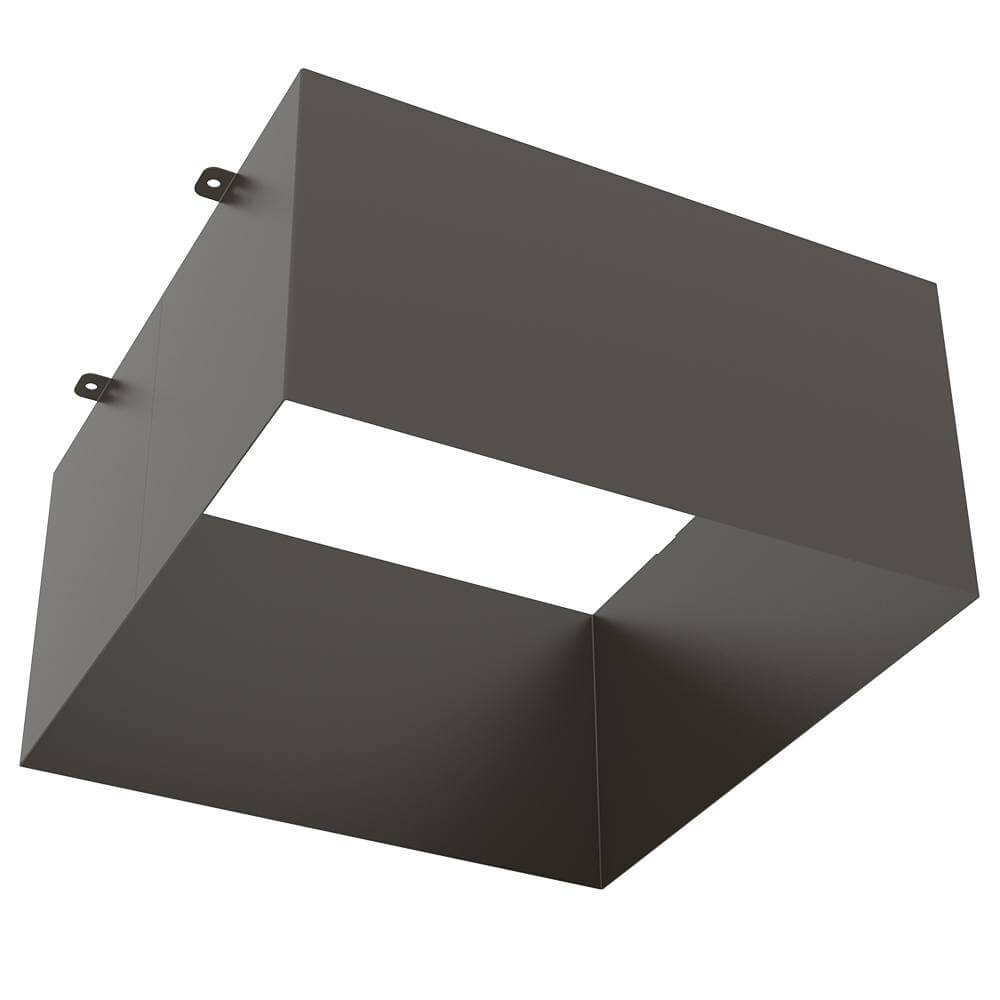 310W parking lot light Full visor glare shield