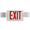 LED Exit Emergency Light Combo - Remote Head Capable