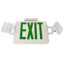 LED Exit sign LED Exit Emergency Light Combo with green plate