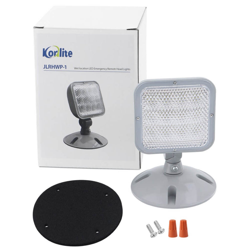 Package of LED Emergency Light Outdoor Single Remote Head