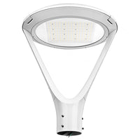 Konlite Atria LED White Post Top Light Fixture