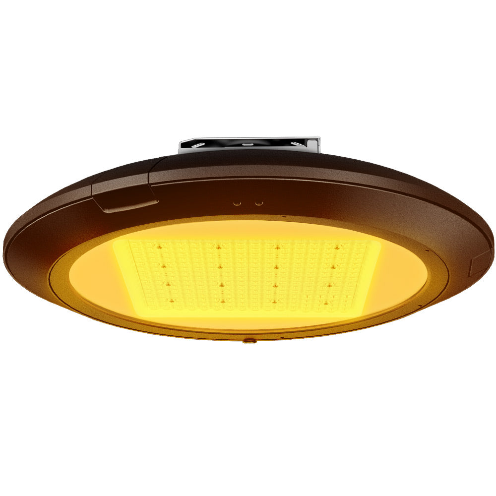 63W Konlite Atria Premium Amber LED Canopy Light 