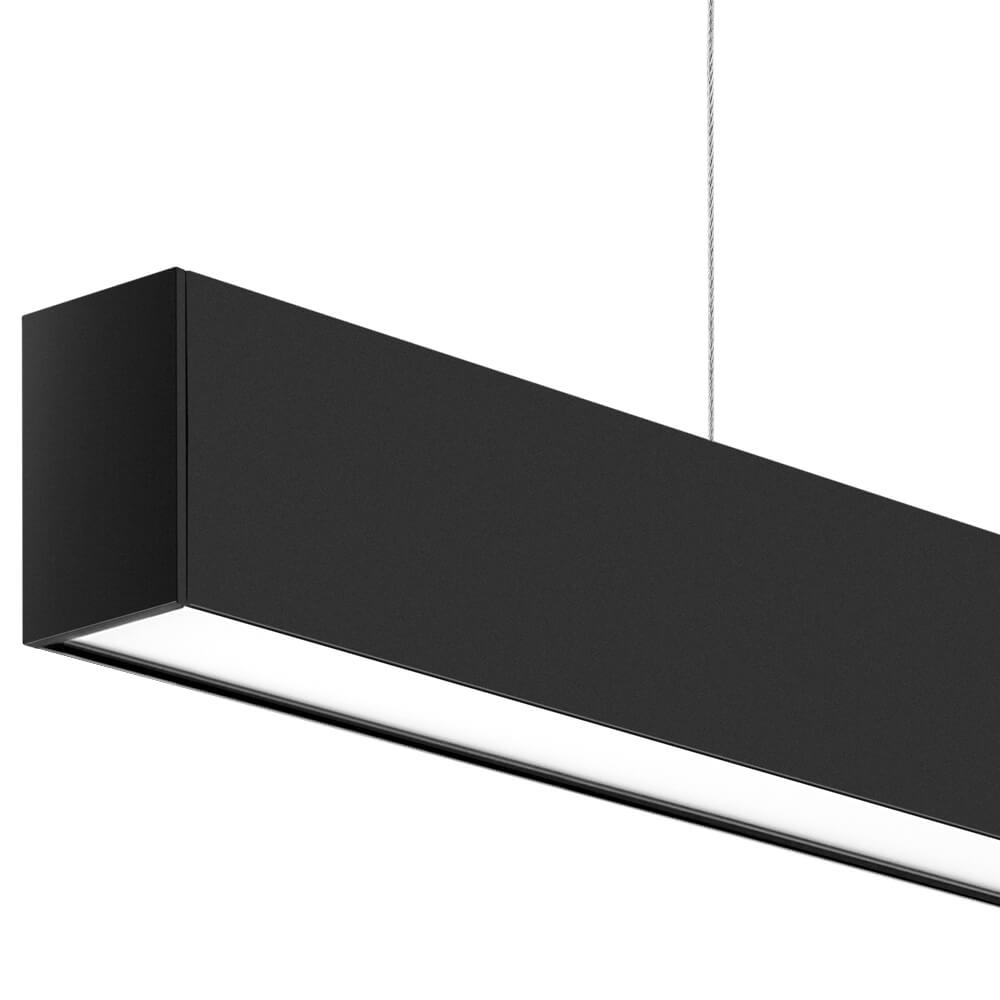 Black 2FT FT Architectural Linear Light LED Linear Fixture with chain