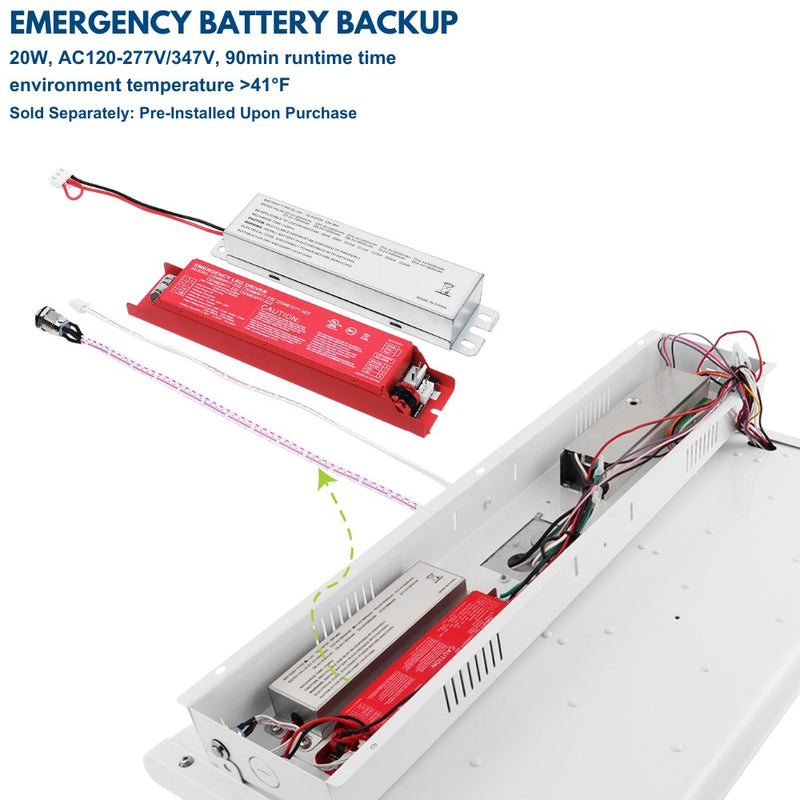 Emergency Battery Backup for Konlite ALTA 165W LED High Bay Light