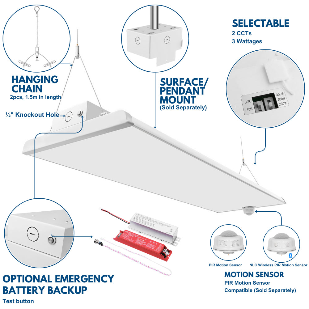 Konlite ALTA 300W LED High Bay Light product details