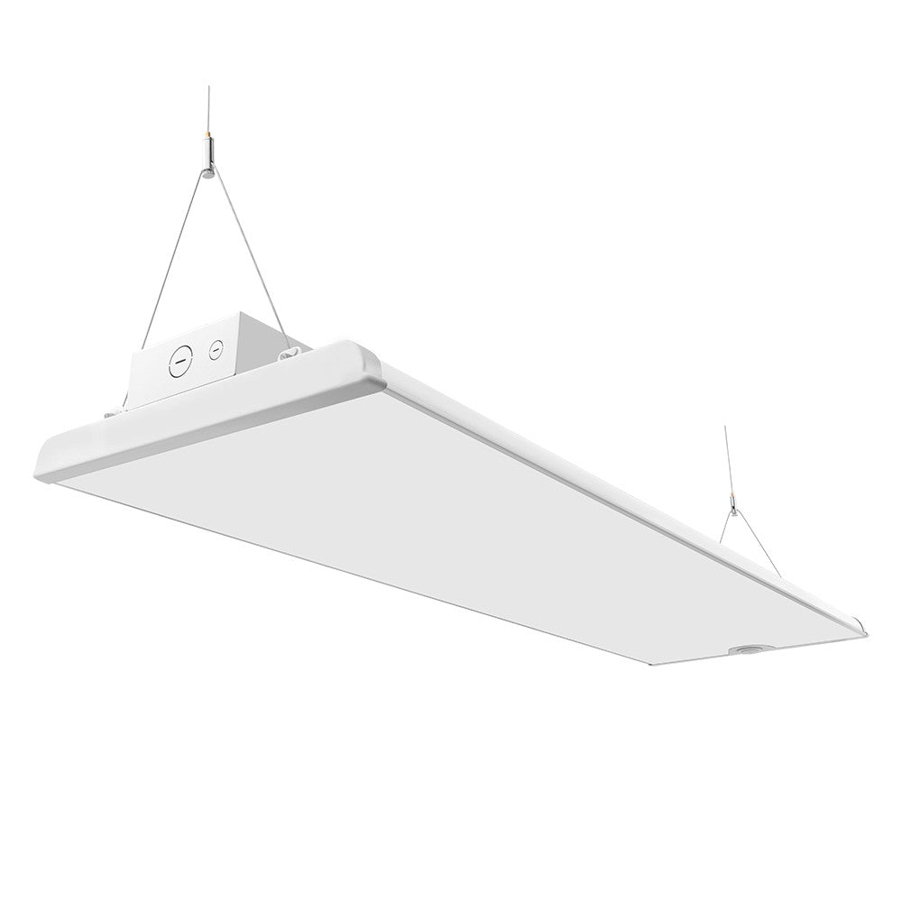 Rectangular Led Highbays 4ft LED High Bay Light | 47,500 Lumens | Watts and CCT Selectable ...