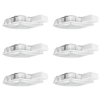 6 pack Konlite LED Canopy Lights with Motion Sensor