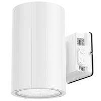 White 6.1" LED Cylinder Up and Down Wall Light fixture 