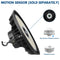 Motion sensor of a Konlite ECOMAX High Bay Light - 200W/240W/320W