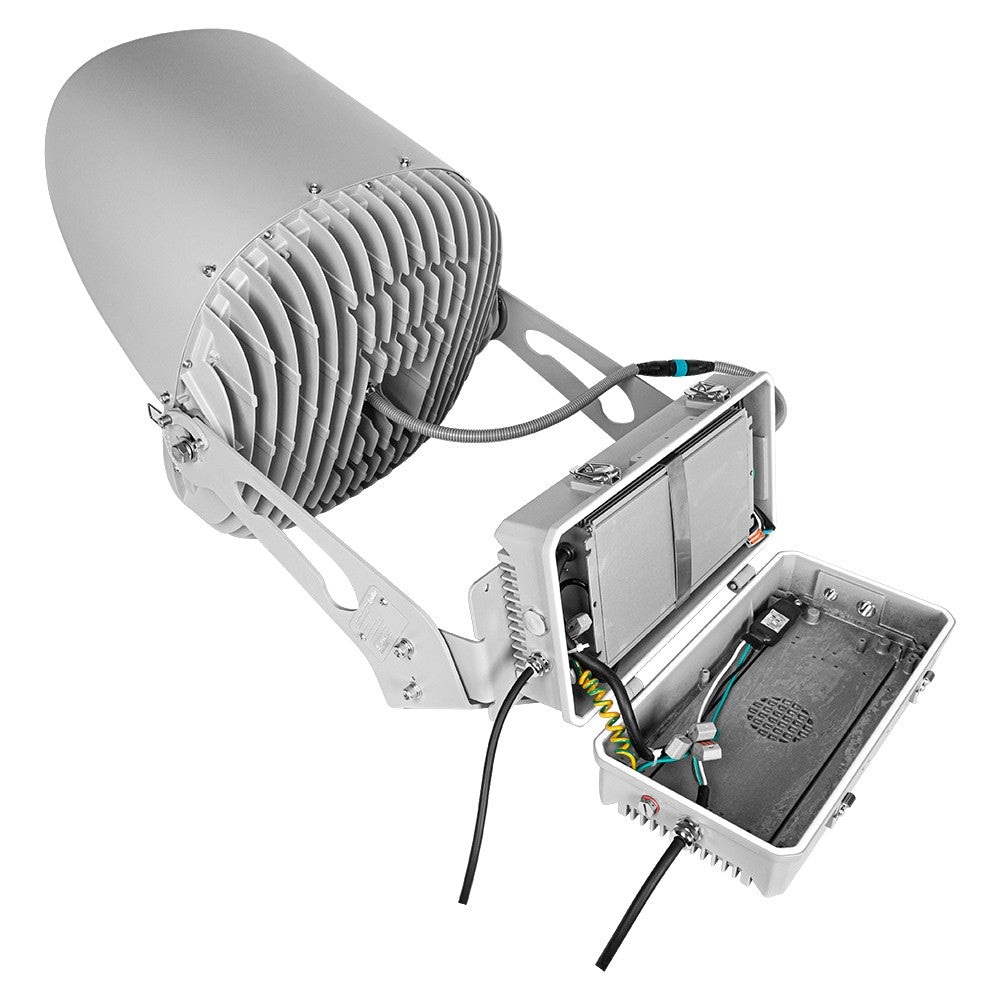 Back view of 800W Konlite LYRA LED Stadium Light