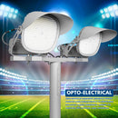 800W Konlite LYRA LED Stadium Lights on a pole