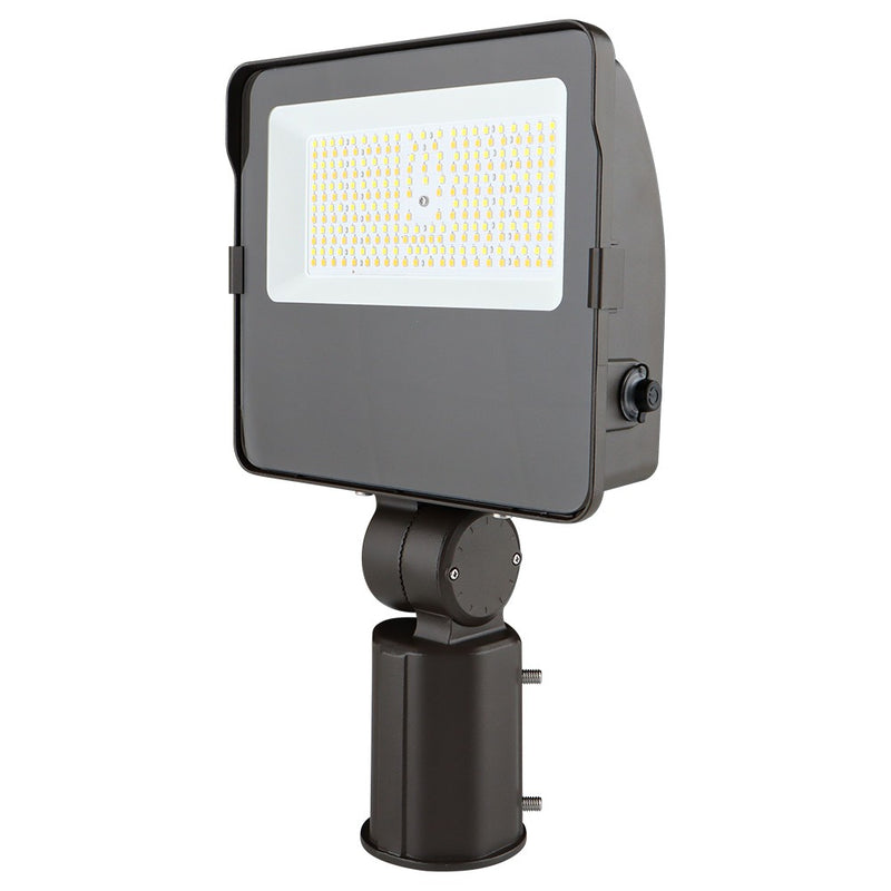 Konlite Navi LED Flood Light with Slipfitter mount and photocell
