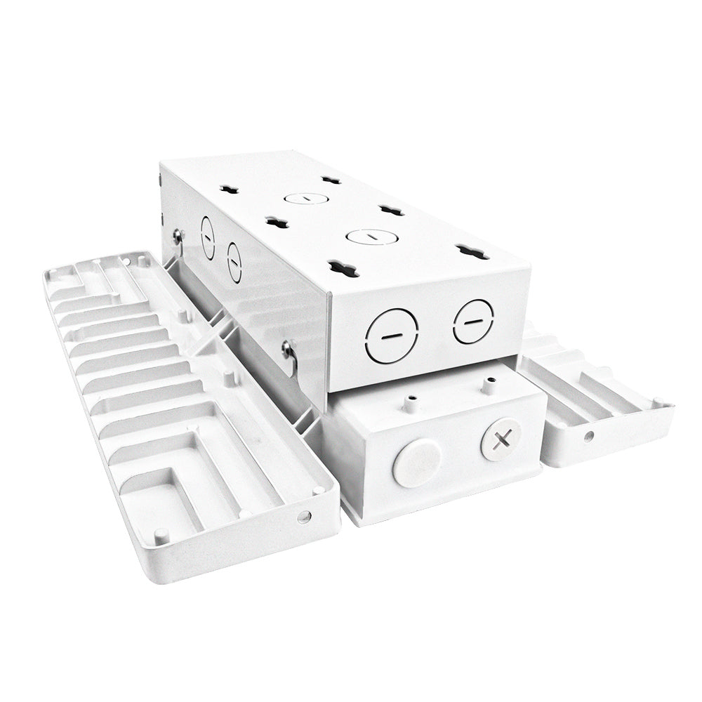 Installation of Pendant Mounting box for konlite pavo series led linear high bay
