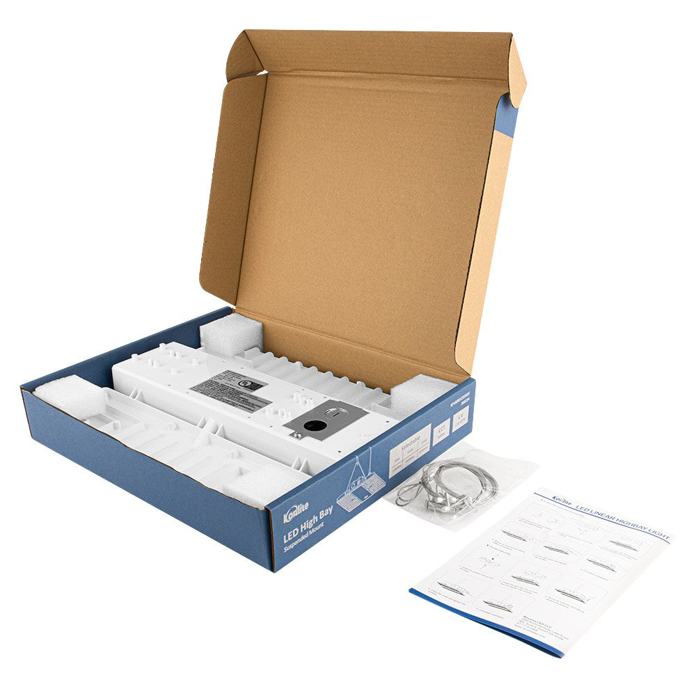 Box of Konlite LED High Bay lights PAVO series