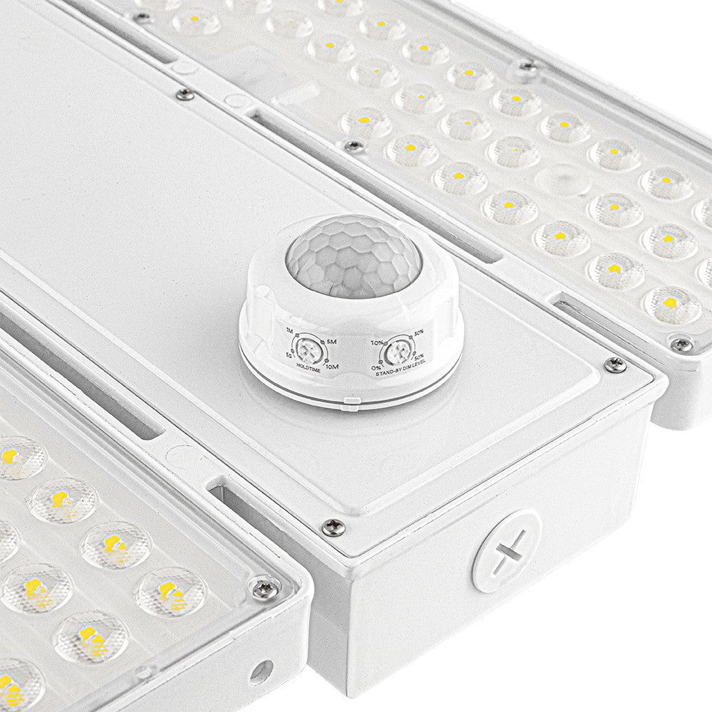 Close Look of Konlite LED High Bay lights PAVO series with motion sensor - 130W
