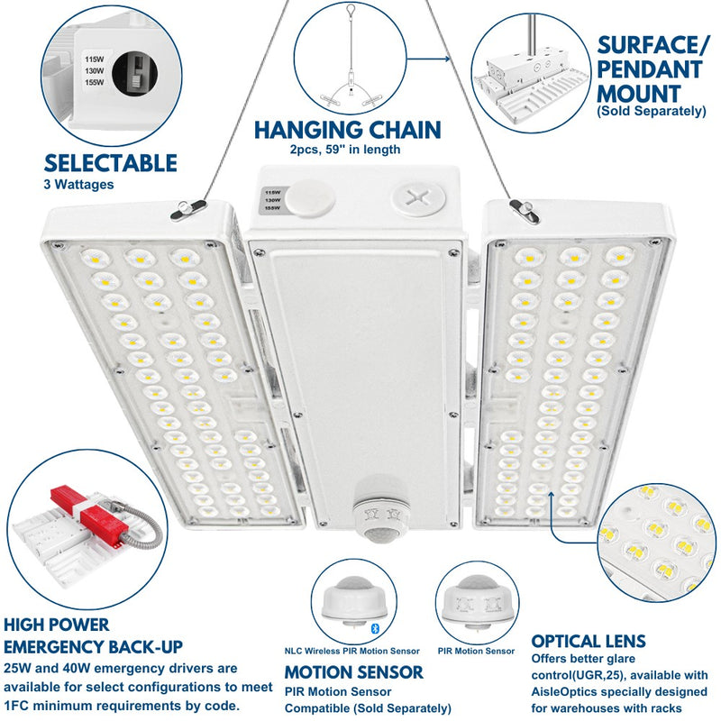 Details of PAVO led high bay light