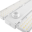 Close Look of Konlite LED High Bay lights PAVO series with motion sensor