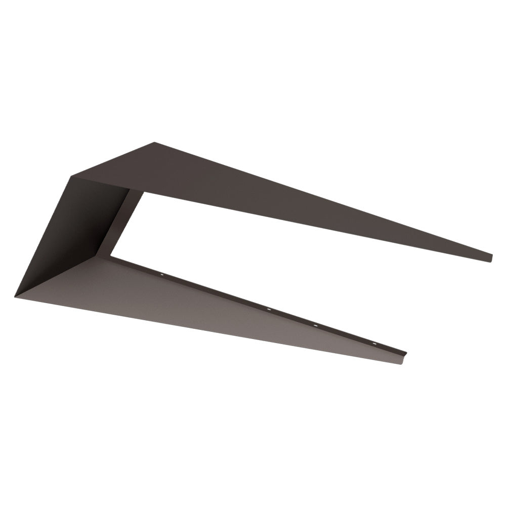 Dark Bronze Front Glare Shield for Spica Series LED Sports Lights