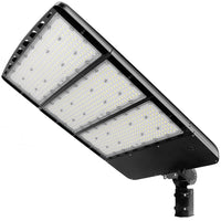 Konlite Spica 600W Black LED Sports Light - Tennis Court Light with Slip Fitter Mount