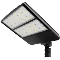 Konlite Spica 400W Black LED Sports Light - Tennis Court Light with Slip Fitter Mount