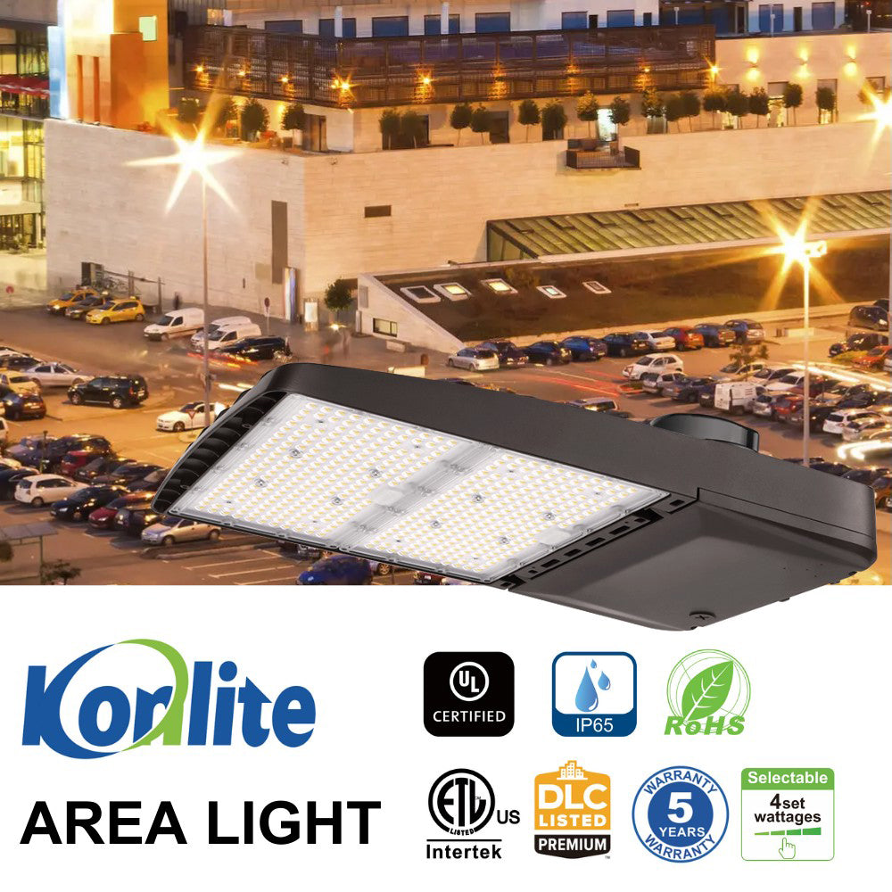 DLC premium and UL qualified 310w led are light with 5 years warranty